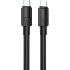 Кабель USB Type-C - USB Type-C, 1м, HOCO X84 Black