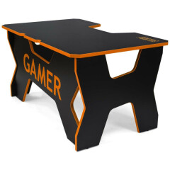 Игровой стол Generic Comfort Gamer2 Black/Orange