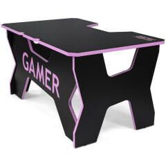 Игровой стол Generic Comfort Gamer2 Black/Pink