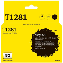 Картридж T2 IC-ET1281 Black