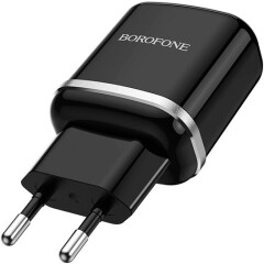 Сетевое зарядное устройство Borofone BA36A Hight Speed Black