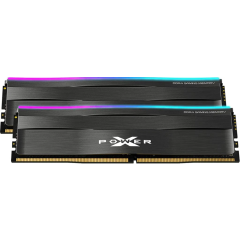 Оперативная память 16Gb DDR4 3200MHz Silicon Power XPower Zenith RGB (SP016GXLZU320BDD) (2x8Gb KIT)