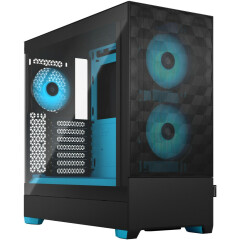 Корпус Fractal Design Pop Air RGB Cyan TG Clear Tint