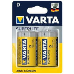 Батарейка Varta SuperLife (D, 2 шт)