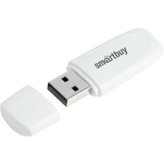 USB Flash накопитель 4Gb SmartBuy Scout White (SB004GB2SCW)