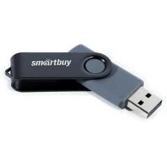 USB Flash накопитель 16Gb SmartBuy Twist Black (SB016GB2TWK)