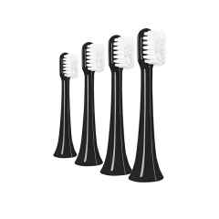 Насадка для зубной щётки Xiaomi Mi Electric T03S Toothbrush Head Black, 4 шт.