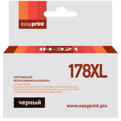 Картридж EasyPrint IH-321 Black