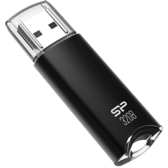 USB Flash накопитель 32Gb Silicon Power Helios H02 Black (SP032GBUF2H02V1K)