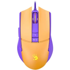 Мышь A4Tech Bloody L65 Max Yellow/Purple