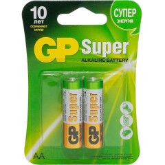 Батарейка GP 15A Alkaline (AA, 2 шт)