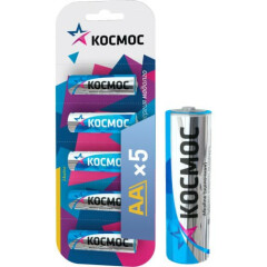 Батарейка КОСМОС KOCLR65BL (AA, 5 шт.)