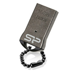 USB Flash накопитель 16Gb Silicon Power Touch T01 Black (SP016GBUF2T01V1K)