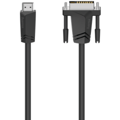 Кабель HDMI - DVI-D, 1.5м, HAMA H-205018