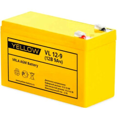 Аккумуляторная батарея Yellow VL 12-9