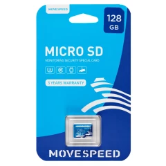 Карта памяти 128Gb MicroSD Move Speed FT300 (YS-T300-128GB)