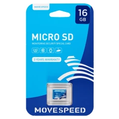 Карта памяти 16Gb MicroSD Move Speed FT300 (YS-T300-16GB)