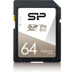 Карта памяти 64Gb MicroSD Silicon Power Superio Pro (SP064GBSDXJA2V10)