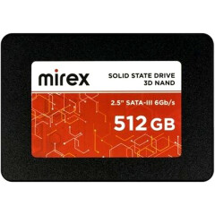 Накопитель SSD 512Gb Mirex (13640-512GBSAT3)