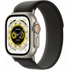 Умные часы Apple Watch Ultra 49mm Titanium Case with Black/Grey Trail Loop M/L (MQF53LL/A)
