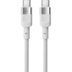 Кабель USB Type-C - USB Type-C, 1м, Accesstyle CC50-T100 White