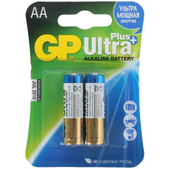 Батарейка GP 15A Ultra Plus Alkaline (AA, 2 шт)