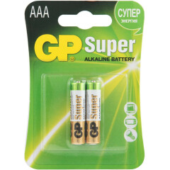 Батарейка GP 24A Alkaline (AAA, 2 шт)
