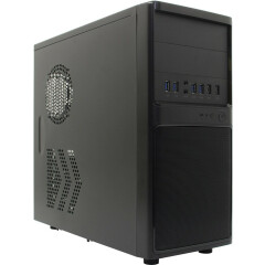 Корпус PowerCool S6012-2U3C 500W Black