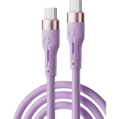 Кабель USB Type-C - USB Type-C, 1м, Accesstyle CC30-S100 Violet