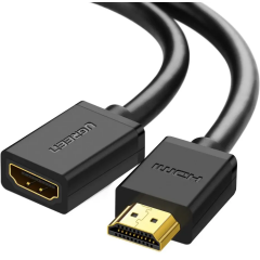 Кабель удлинительный HDMI - HDMI, 2м, UGREEN HD107
