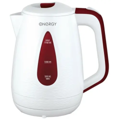 Чайник ENERGY E-214 White/Bordo