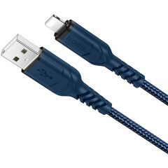 Кабель USB - Lightning, 1м, HOCO X59 Blue (HC-44883)