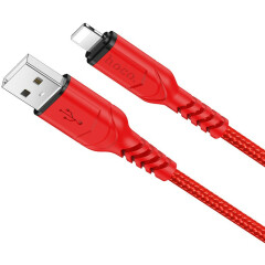 Кабель USB - Lightning, 1м, HOCO X59 Red (HC-44876)