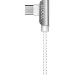 Кабель USB - microUSB, 1.2м, HOCO U42 White (HC-79385)