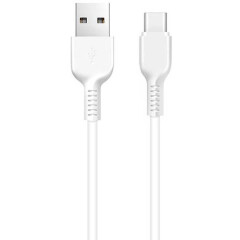 Кабель USB - USB Type-C, 1м, HOCO X20 White (HC-68853)