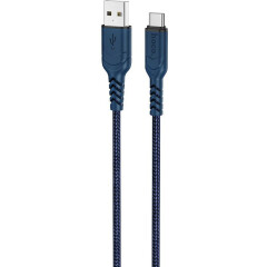 Кабель USB - USB Type-C, 1м, HOCO X59 Blue (HC-44944)