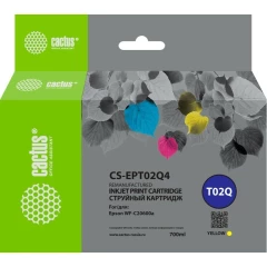 Картридж Cactus CS-EPT02Q4 Yellow