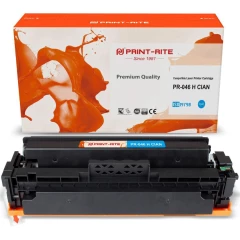 Картридж Print-Rite PR-046H Cyan