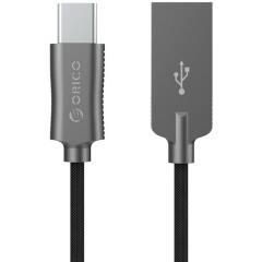 Кабель USB - USB Type-C, 1м, Orico HCU-10 Black