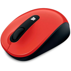 Мышь Microsoft Sculpt Mobile Mouse Flame Red (43U-00025)