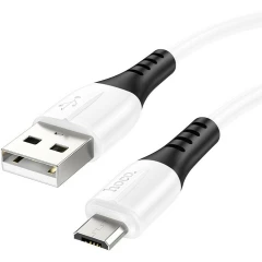 Кабель USB A (M) - microUSB B (M), 1м, HOCO X82 White (HC-68568)