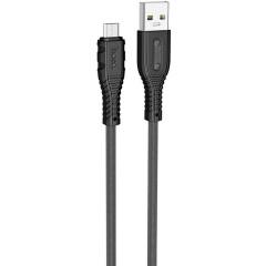 Кабель USB - microUSB, 1м, HOCO X67 Black (HC-55841)