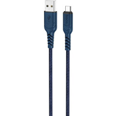 Кабель USB - microUSB, 1м, HOCO X59 Blue (HC-44913)