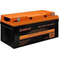 Аккумуляторная батарея Exegate HR 12-65