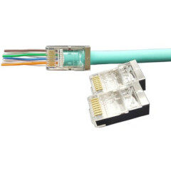 Коннектор RJ-45 Hyperline PLEZ-8P8C-U-C5-SH