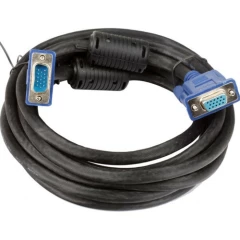 Кабель удлинительный VGA (M) - VGA (F), 5м, Delux KDVGA 15MM-5M