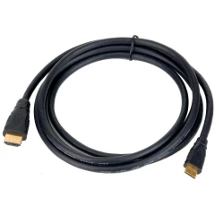 Кабель HDMI - Mini HDMI, 1.8м, Delux HMAC9001-1,8M