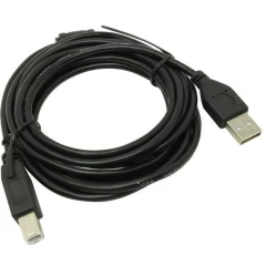 Кабель USB 2.0 A (M) - B (M), 5м, Delux USB_AB_ 5M