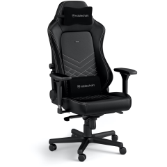 Игровое кресло Noblechairs HERO PU-Leather Black/Platinum White
