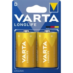 Батарейка Varta Long Life (D, 2 шт)